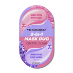 2-in-1 Mask Duo: Best Of Mud Mask Crystal Clear