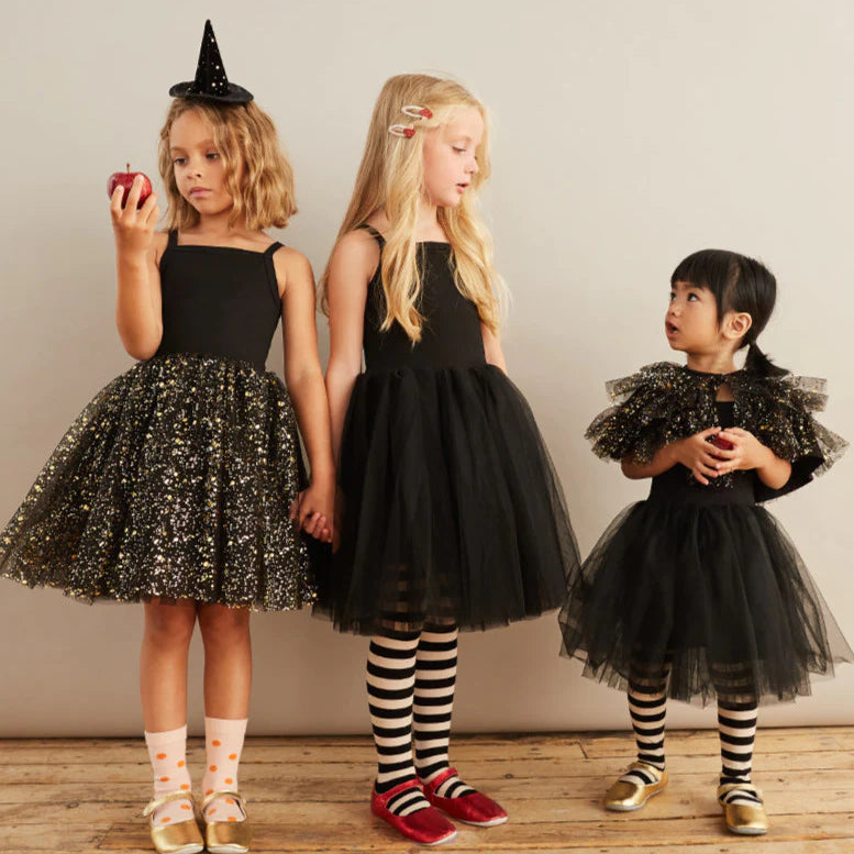 Black and Gold Sparkle Dress – Indian Summer London