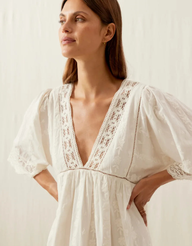 Majorelle Dress- Off White