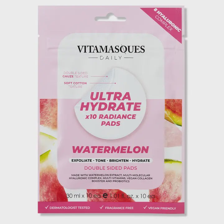 Ultra Hydrate Watermelon Face Pads