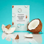 Coconut hydrating hyaluronic acid face sheet mask
