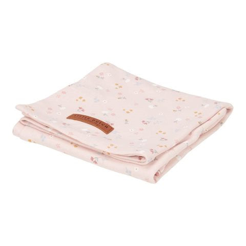 Pink Flowers Swaddle