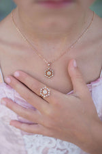 Snowflake Necklace & Ring