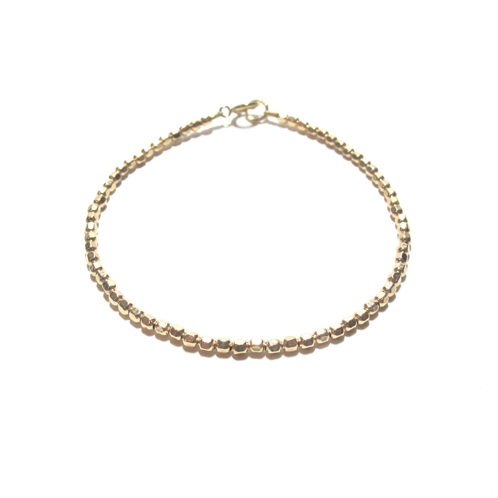 Small Gold Beads Bracelet