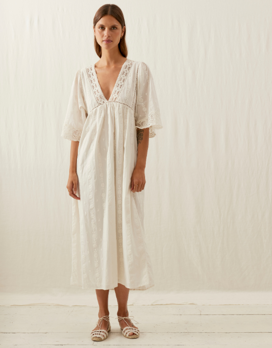 Majorelle Dress- Off White