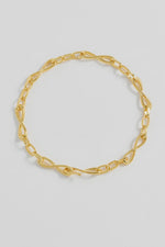 Full Infinity Chain Gold Bracelet