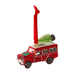 4X4 Red Christmas Decoration