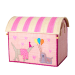 Pink Party Animal Toy Box- Medium