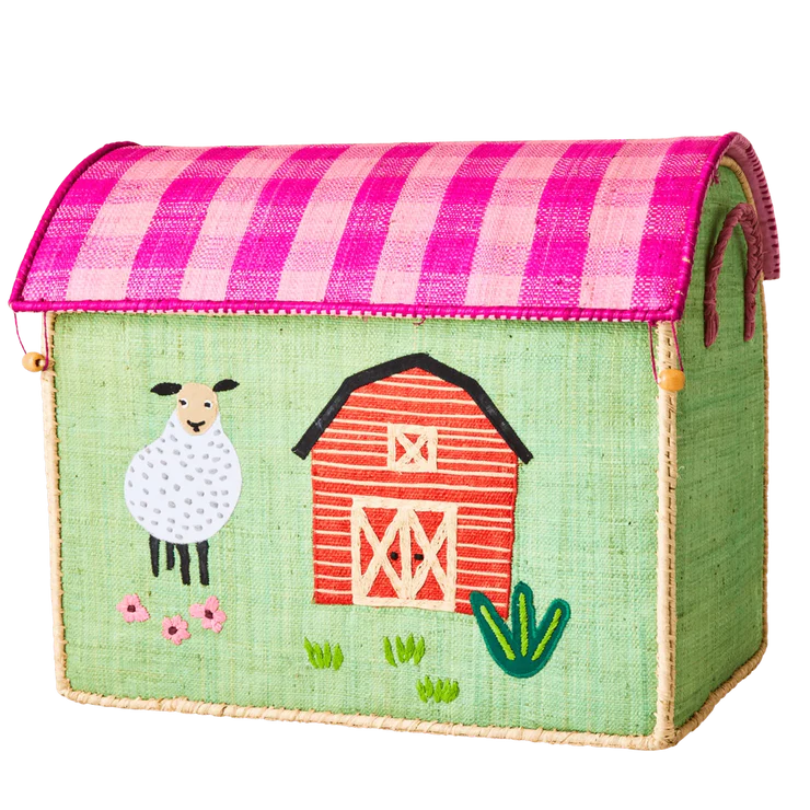 Green Sheep Toy Box-Large