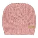 Knitted Baby Cap-Vintage Pink
