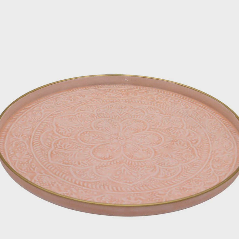 Slim Large Light Pink Tray