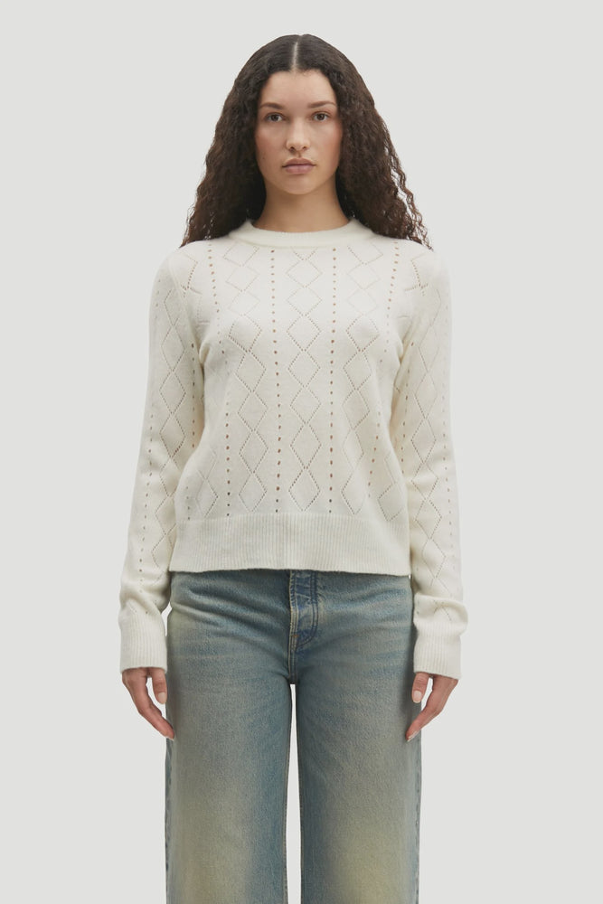 Salee Sweater Clear Cream