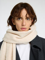 Ribbed Wool Scarf