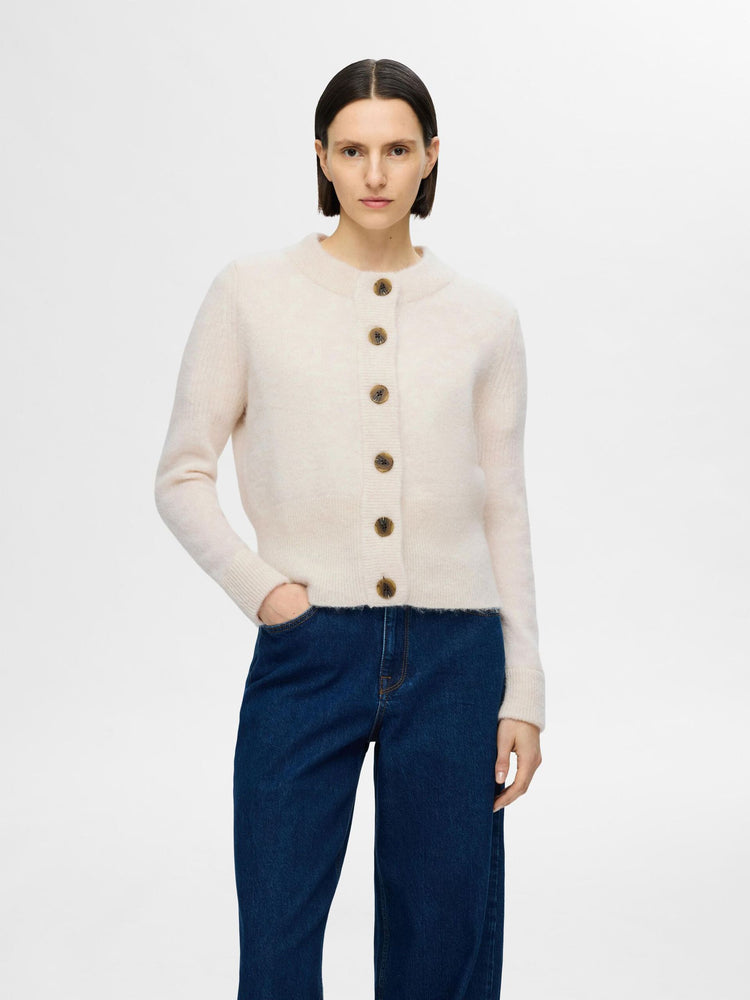 Sia Knitted Cardigan- Birch