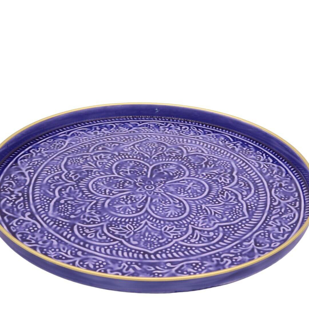 Slim Large Indigo Tray