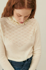 Saresta Sweater- Cream