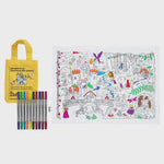 Fairytales and Legends Placemat To Go - Colouring Craft Kit