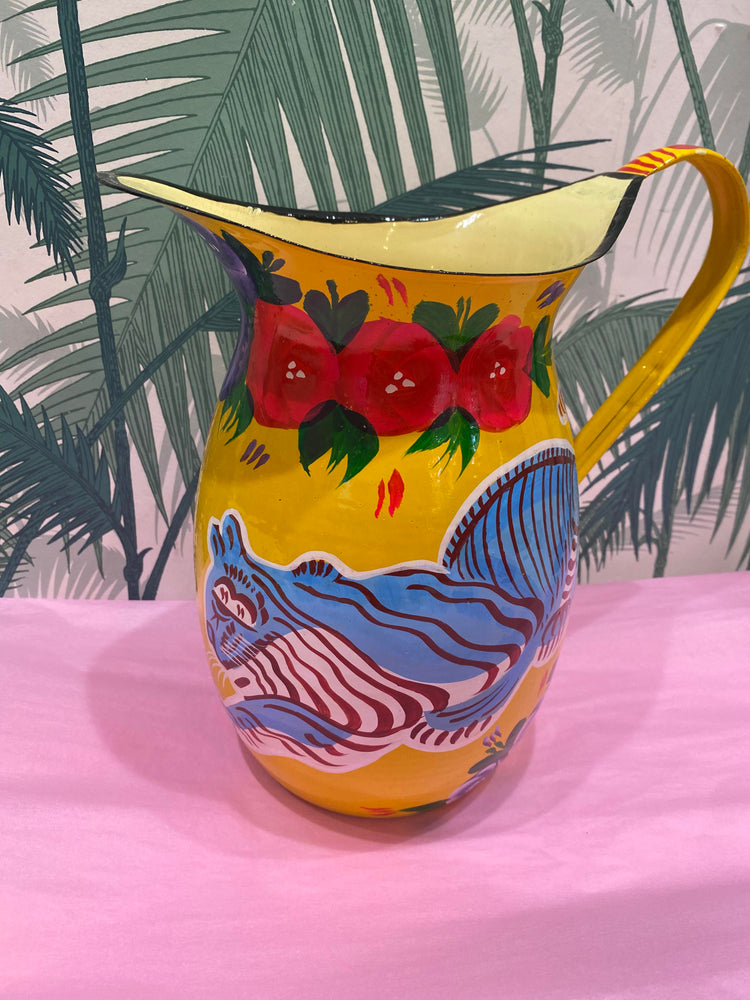 Hand Painted Jug