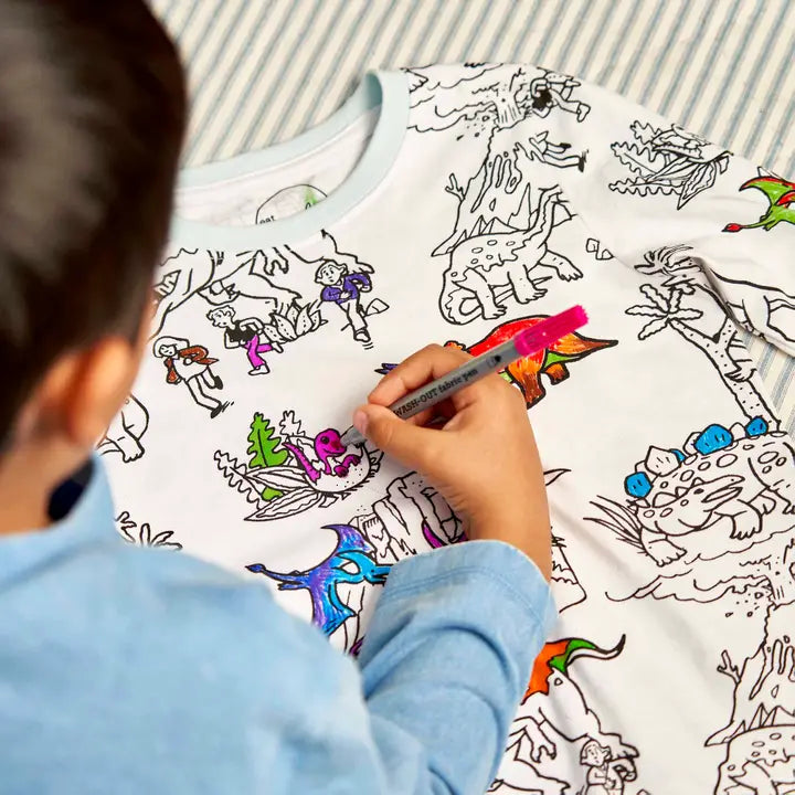 Colour-in Dinosaur Pyjamas - Diy Craft Kit