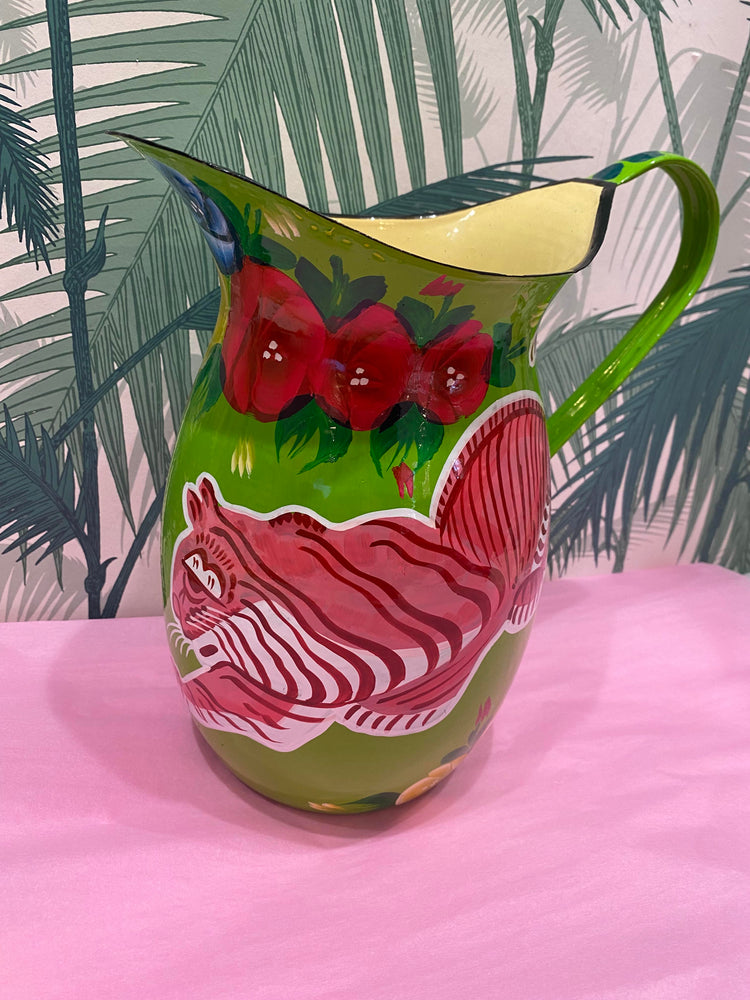 Hand Painted Jug