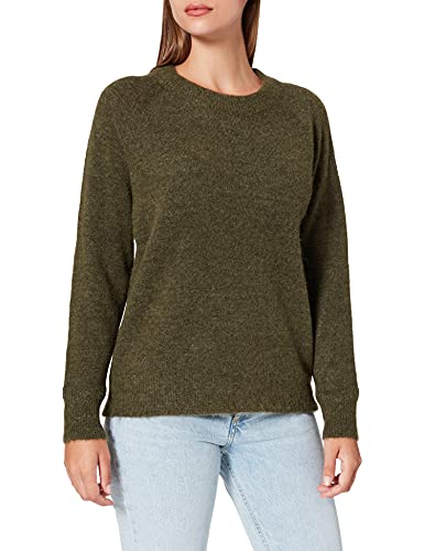 Lulu Knitwear Ribbed Jumper- Melange