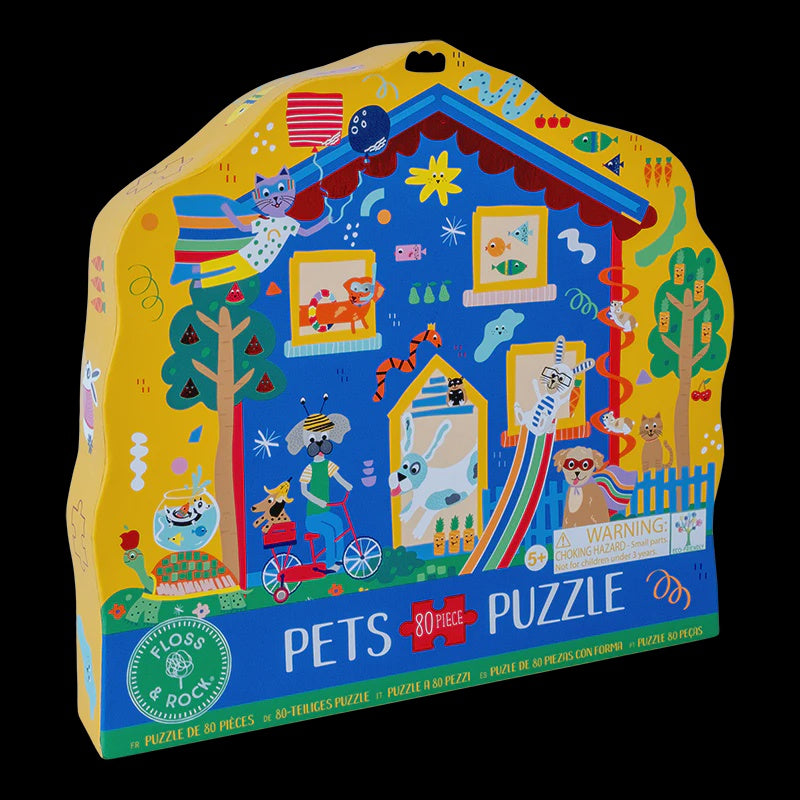 80 Piece jigsaw puzzle - pets