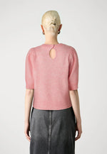 Lulu Open Back Knit Jumper- Peony