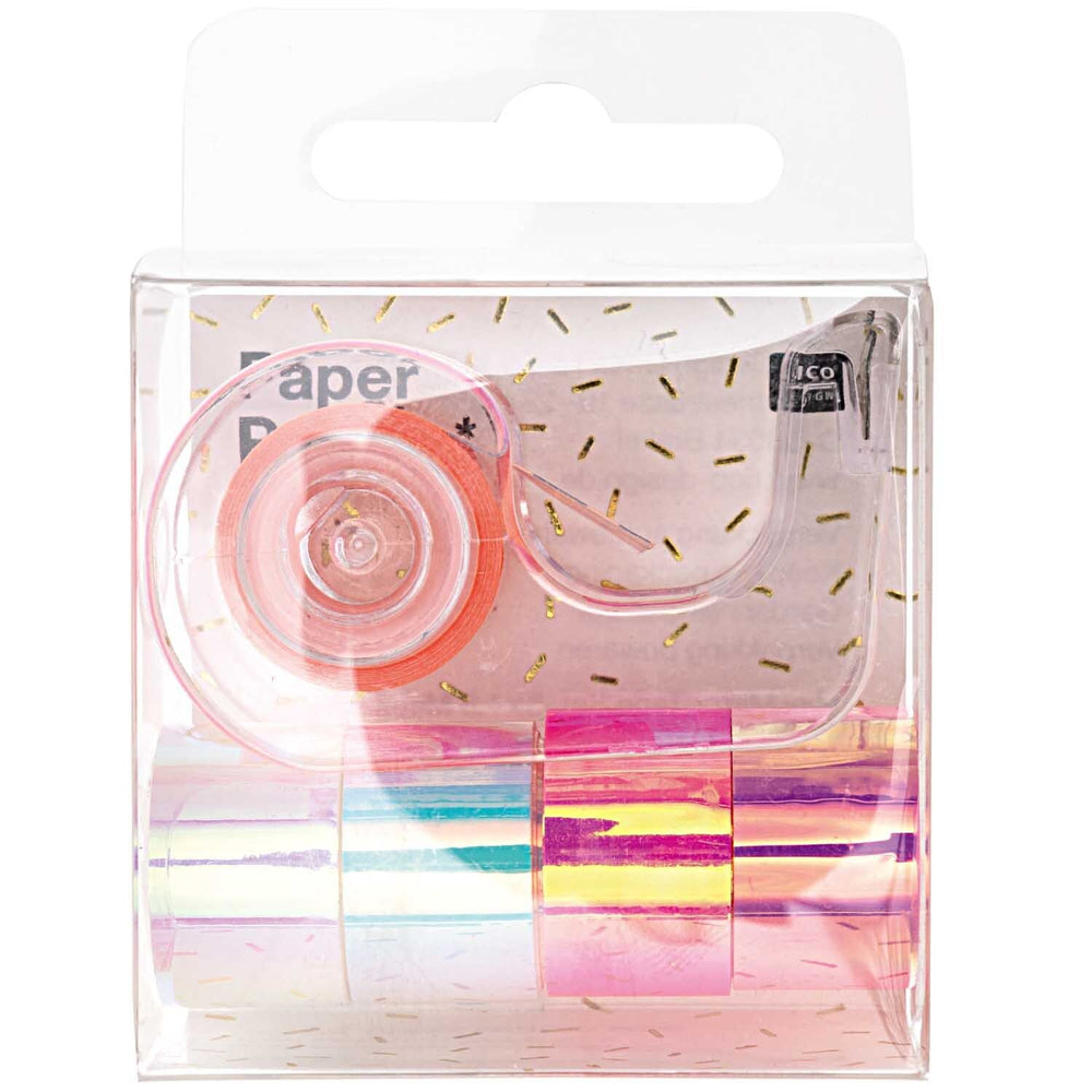 Mini Tape Set - Pink Holographic Mirror