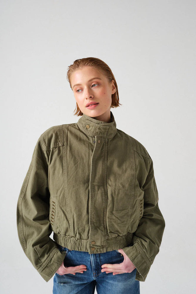 Juno Jacket in Khaki