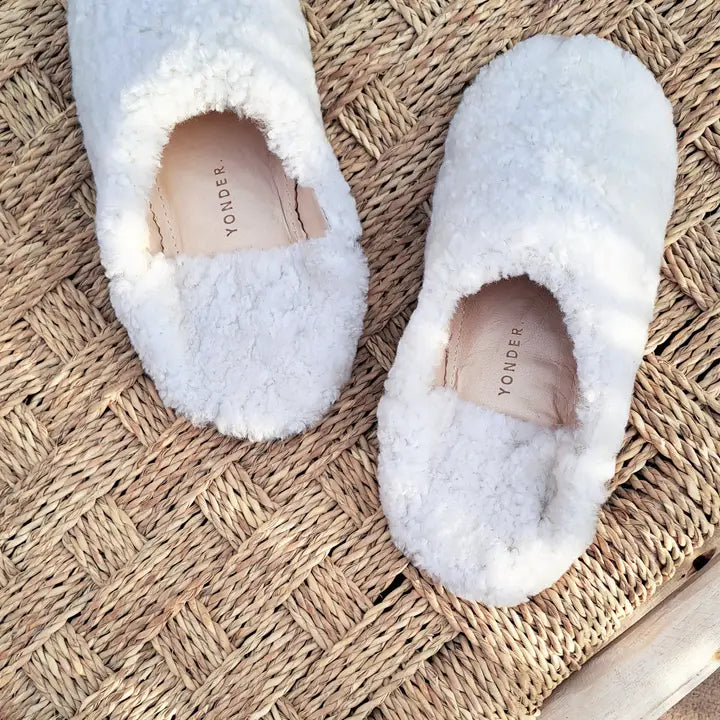 Sheepskin Babouche Slippers