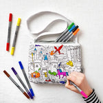 Diy Craft Kit - Colour-in Fairytales & Legends Crossbody Bag