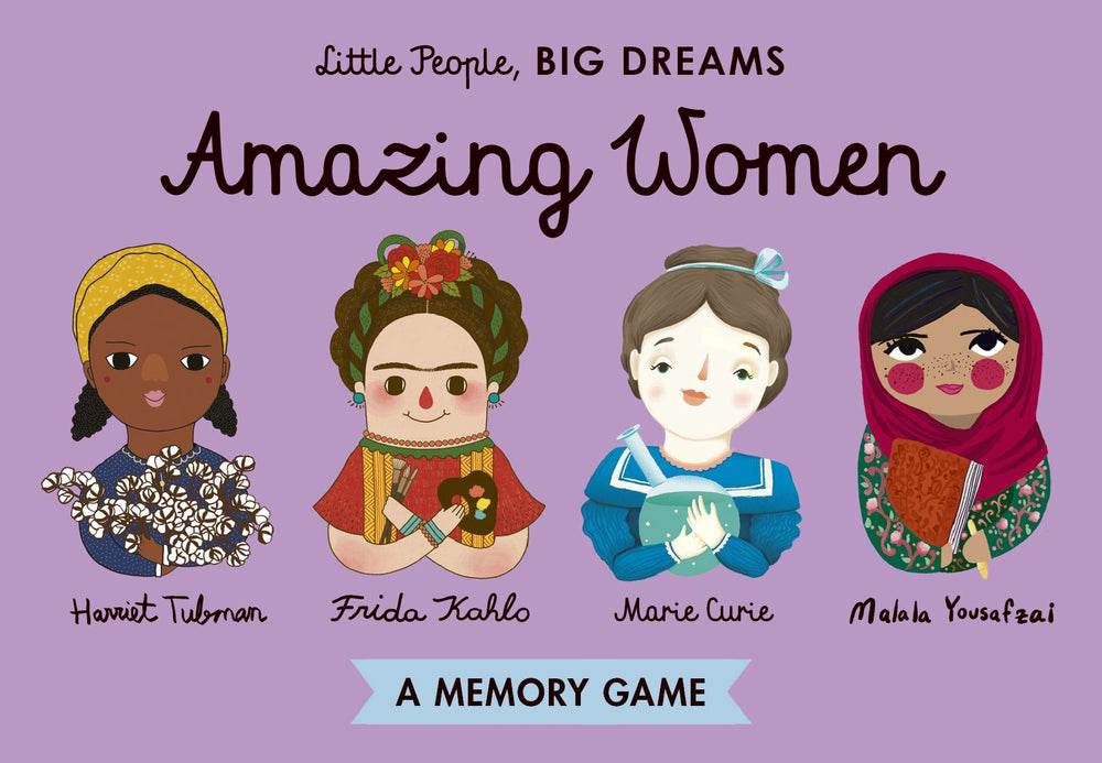 Little People Big Dreams: Amazing Women Memory Game