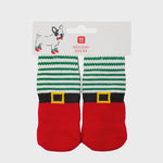 Christmas Non Slip Dog Socks - 4 Pack