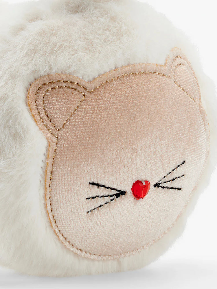 Cat Face Faux Fur Earmuffs