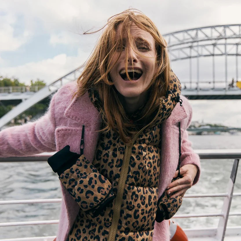 Fudoon Convertible Mittens in Animal Print