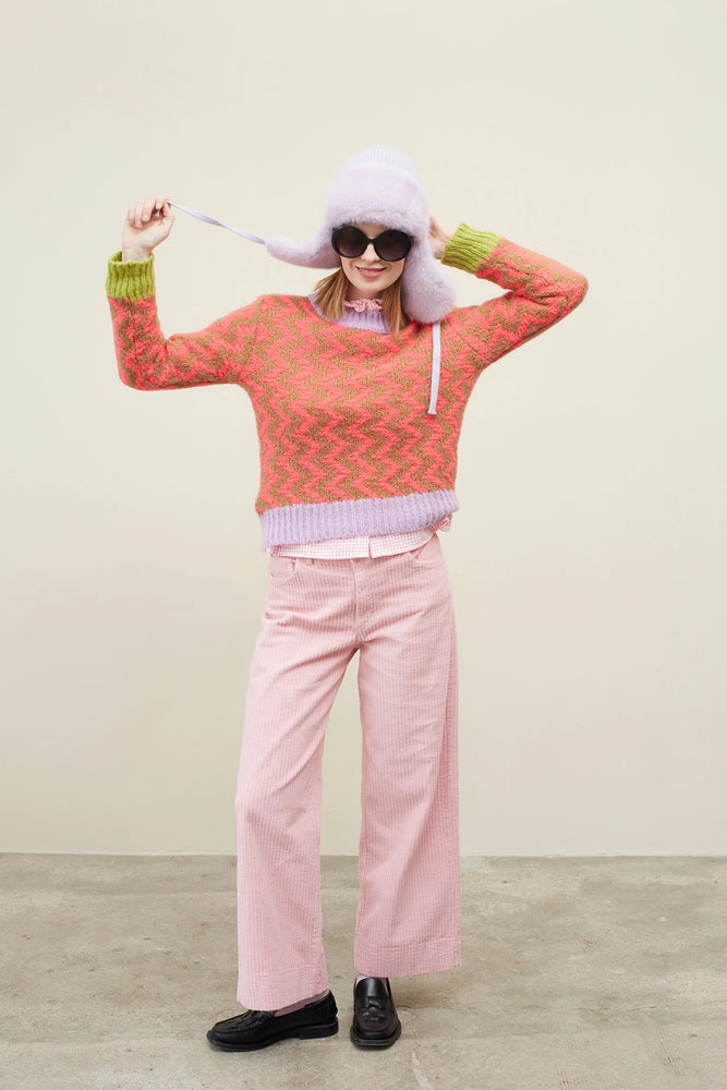 'Coqueteo Coral' Jersey- S/M