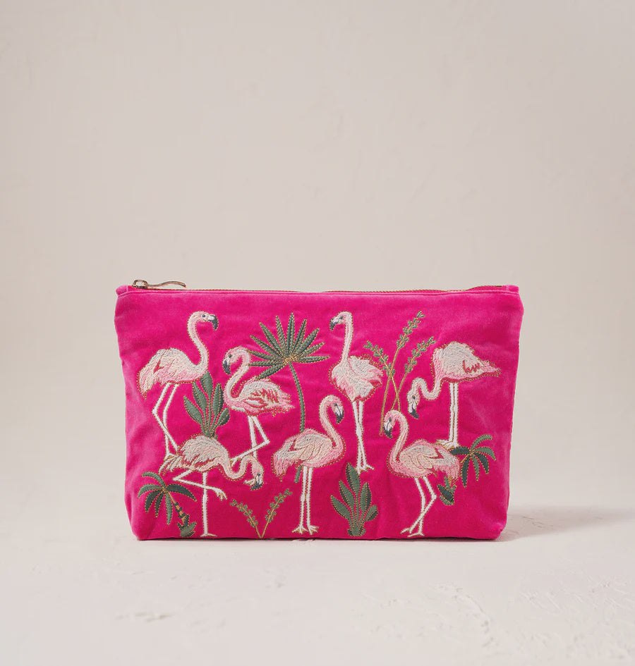 Flamingos Everyday Pouch