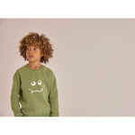 Olive Monster Sweatshirt