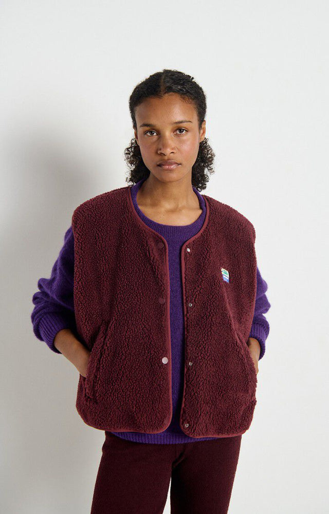 Women's jacket Hoktown Burgundy Melange