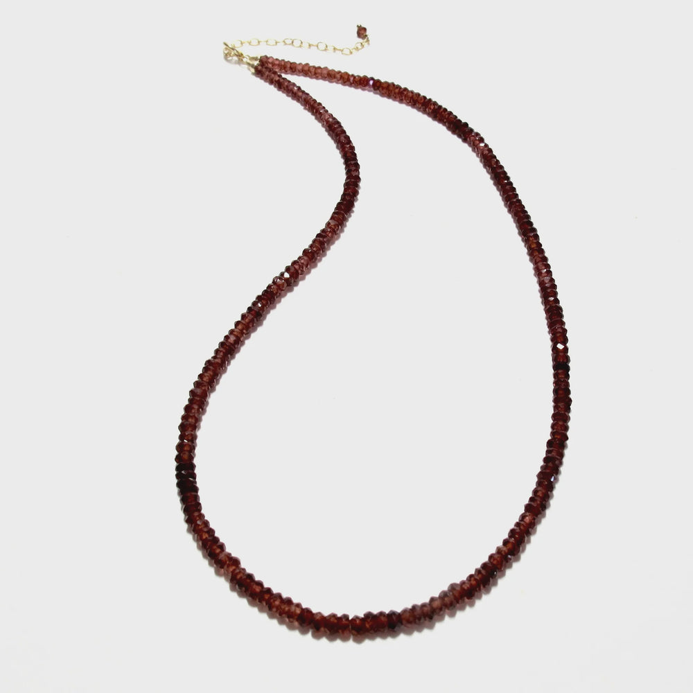 Garnet Gemstones Necklace