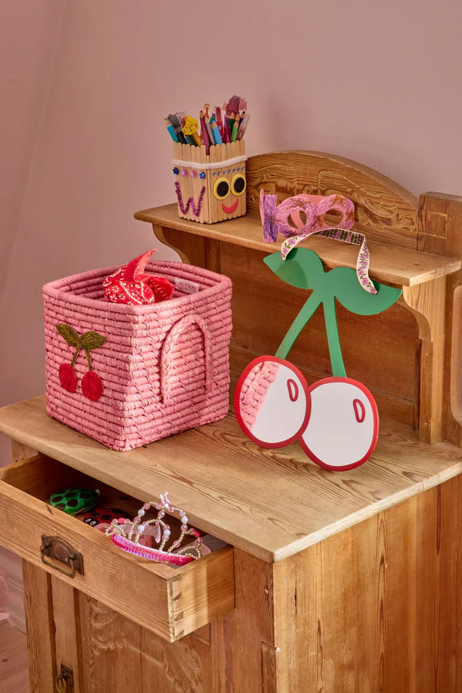 Cherry Acrylic Mirror - Red