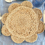 Scallop Placemat- Natural