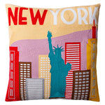 New York Needlepoint Cushion