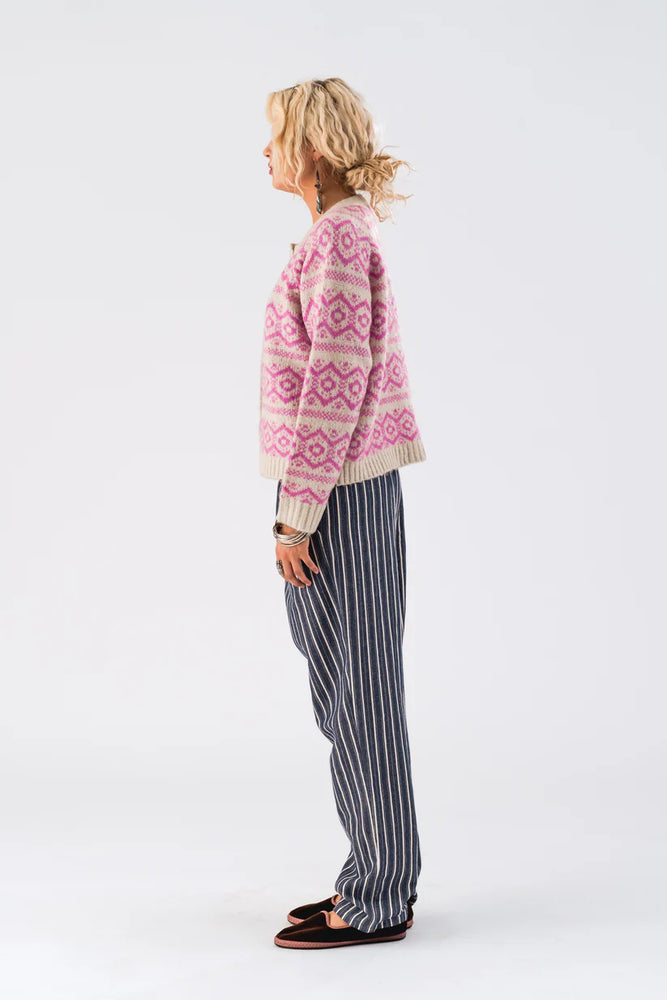 Nova Cardigan- Neon Pink