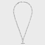 LUXE Linear Link T-Bar Necklace