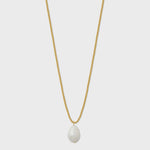 Pearl Drop Mid-length Necklace