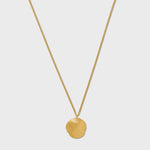 Scallop Coin Necklace