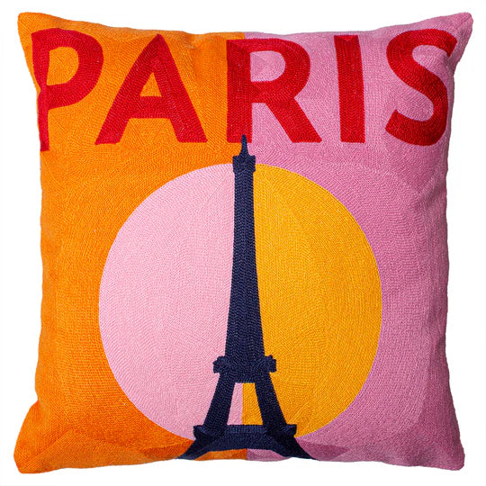 Paris Needlepoint Cushion