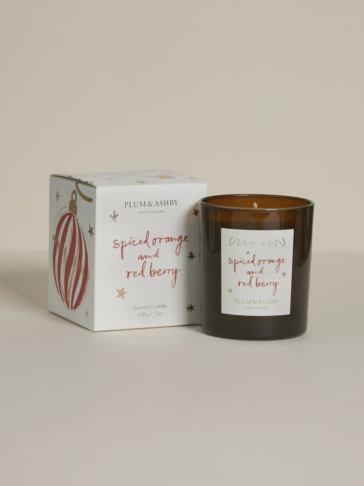 Spiced Orange & Red Berry Candle