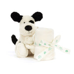 Bashful Black & Cream Puppy Soother